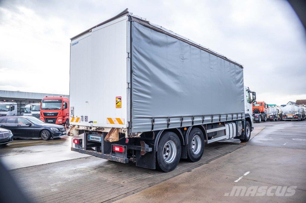 Volvo FM 330-6x2-E5+10 pneus/tires+intarder 篷布货车