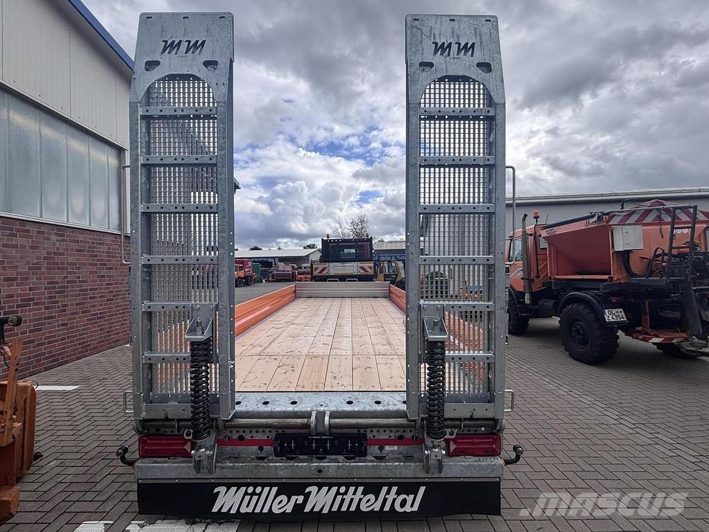 Müller-Mitteltal Tandem Tieflader ETÜ TA R 11,9 Mélybölcsős