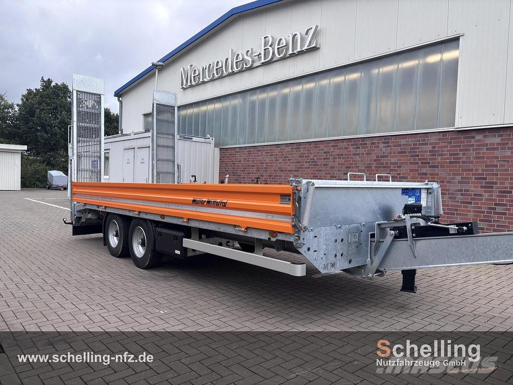 Müller-Mitteltal Tandem Tieflader ETÜ TA R 11,9 Mélybölcsős