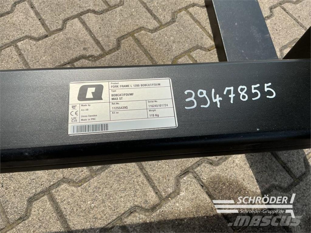 Ålö FORK FRAME L 1200 BOBCAT Fourche