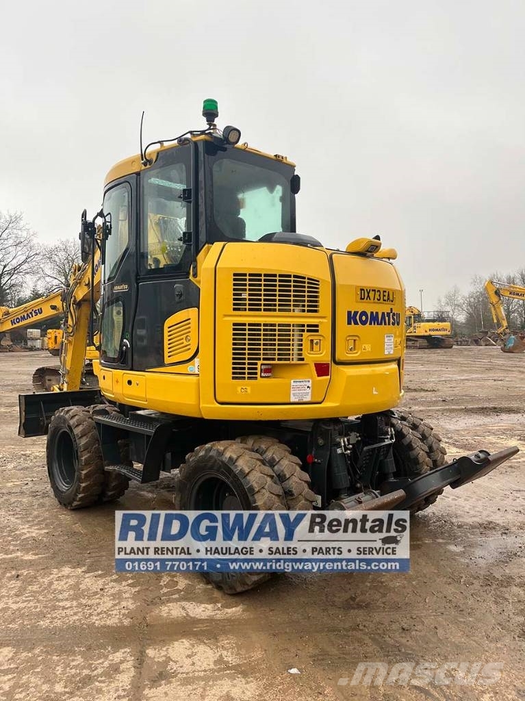 Komatsu PW 98 MR-11 حفارات بعجل