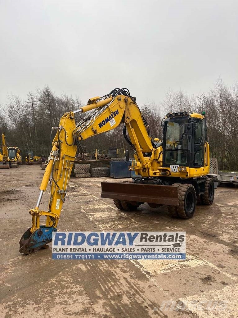 Komatsu PW 98 MR-11 حفارات بعجل