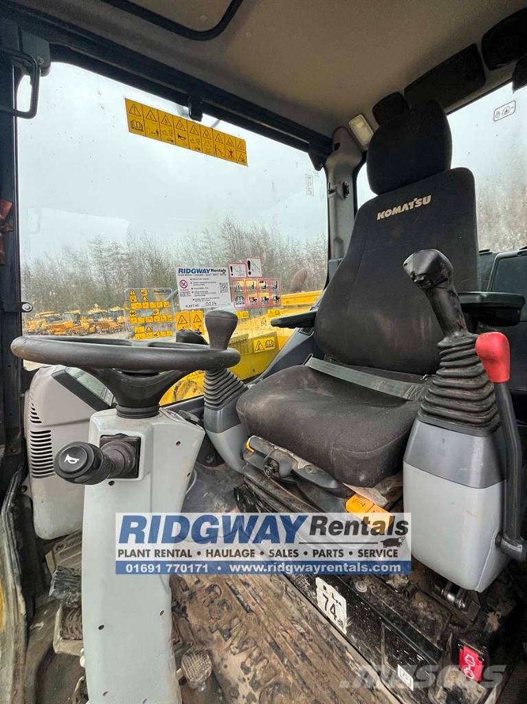 Komatsu PW 98 MR-11 حفارات بعجل