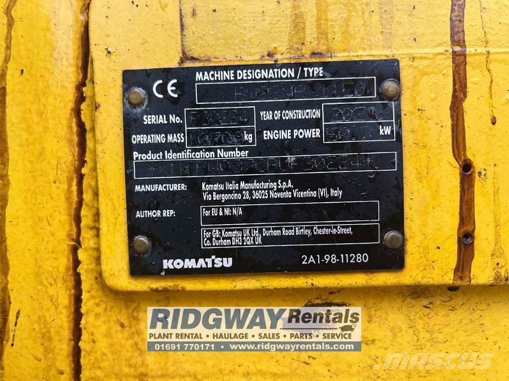 Komatsu PW 98 MR-11 حفارات بعجل