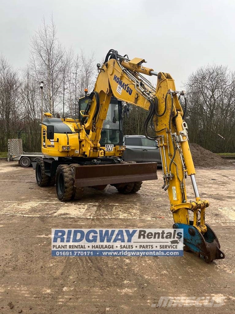 Komatsu PW 98 MR-11 حفارات بعجل