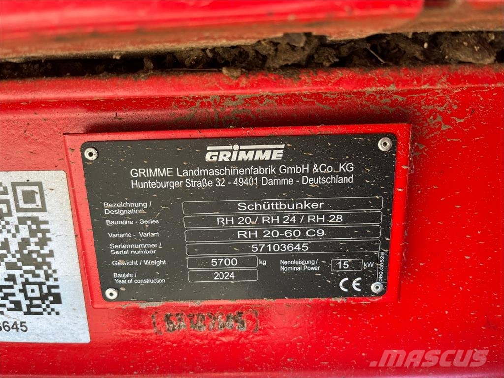 Grimme RH 20-60 Oprema za pridelovanje krompirja - Drugo