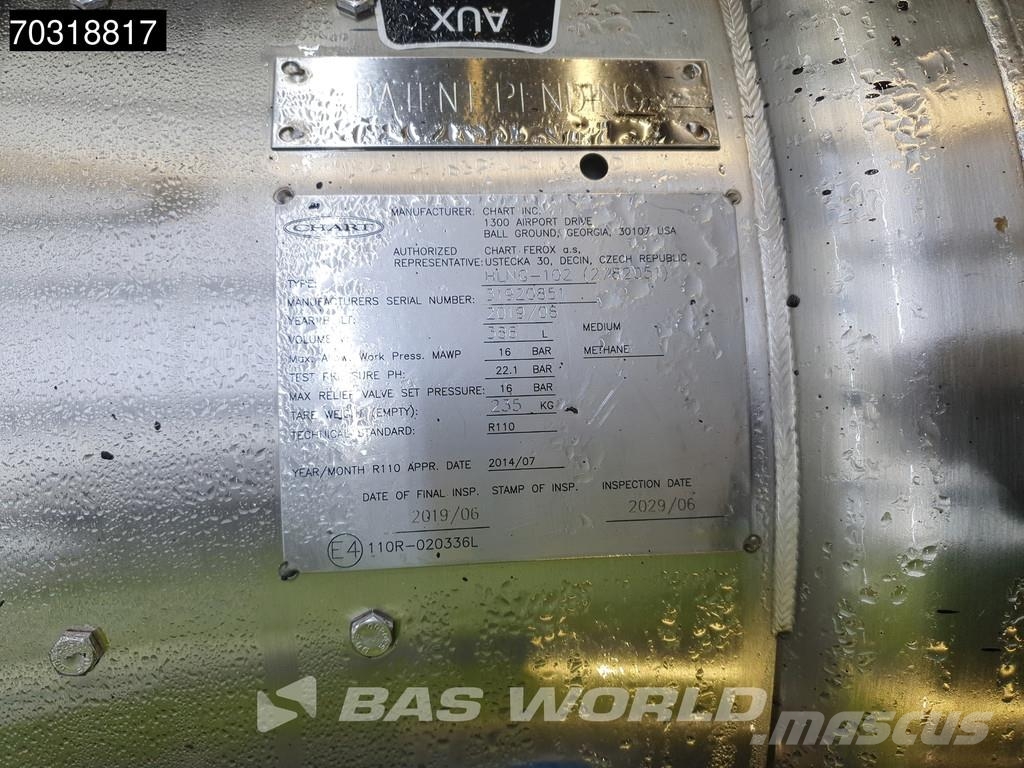 Scania R410 4X2 LNG! Retarder 2xTanks ACC Tahače