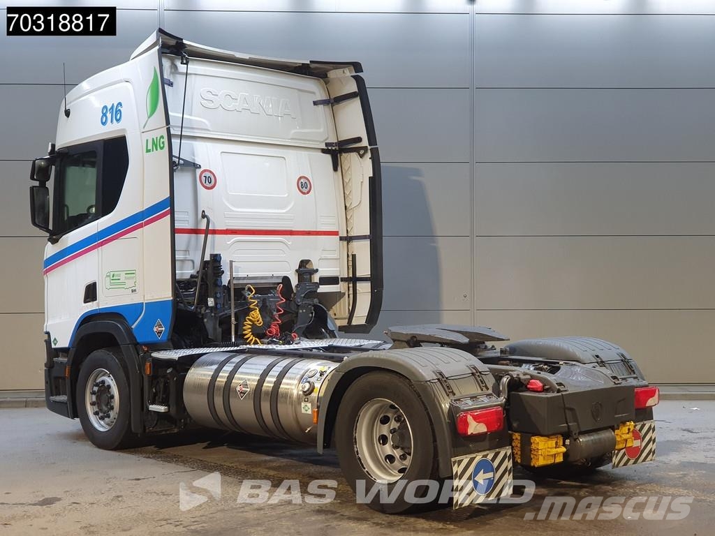 Scania R410 4X2 LNG! Retarder 2xTanks ACC Tahače