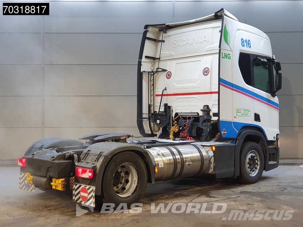 Scania R410 4X2 LNG! Retarder 2xTanks ACC Tahače