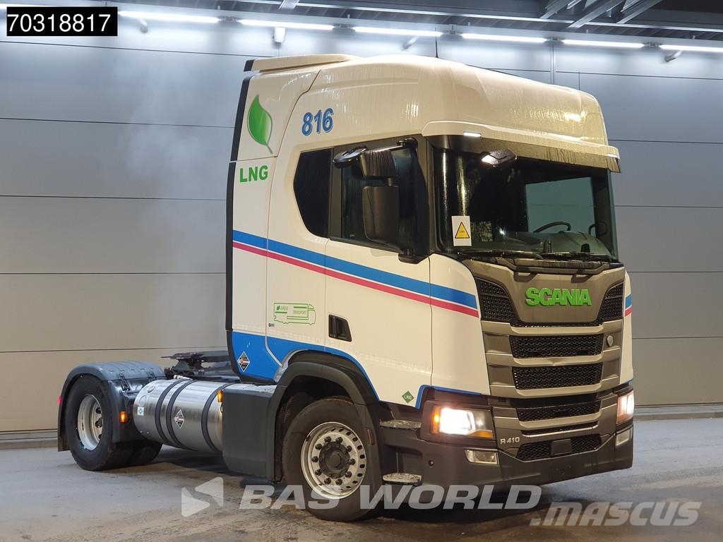 Scania R410 4X2 LNG! Retarder 2xTanks ACC Tahače