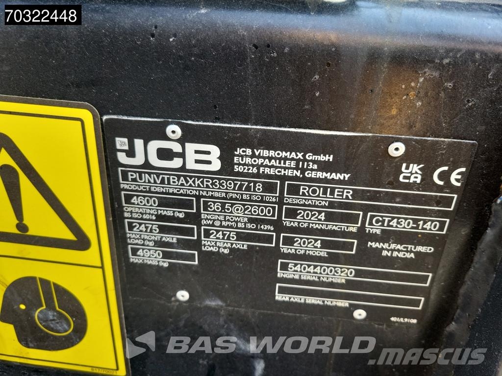 JCB CT430-140 Rulli a doppio tamburo