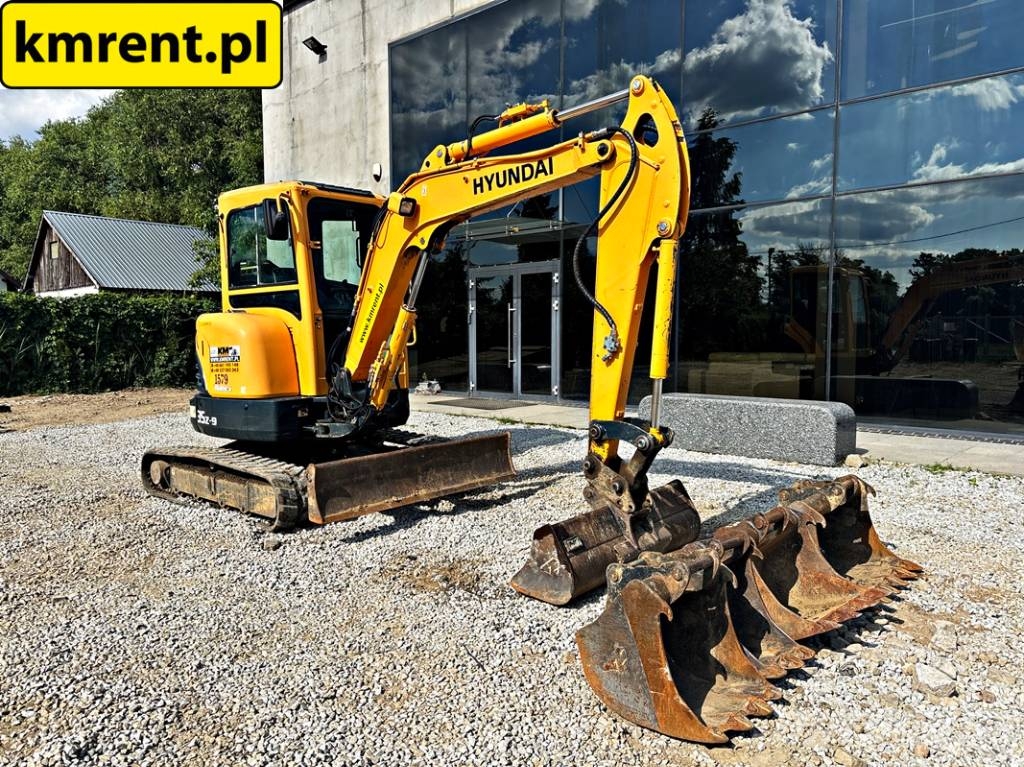 Hyundai ROBEX 35Z-9 MINI-KOPARKA 2015R. MTH: 3994 | JCB 80 Miniexcavadoras