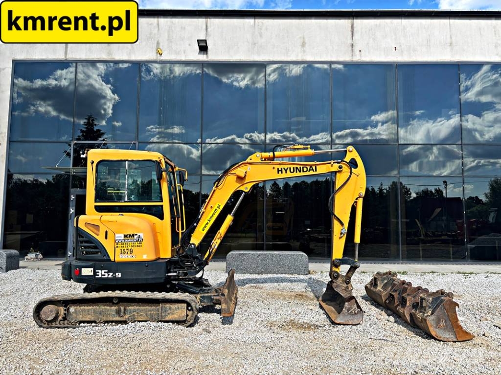 Hyundai ROBEX 35Z-9 MINI-KOPARKA 2015R. MTH: 3994 | JCB 80 Miniexcavadoras