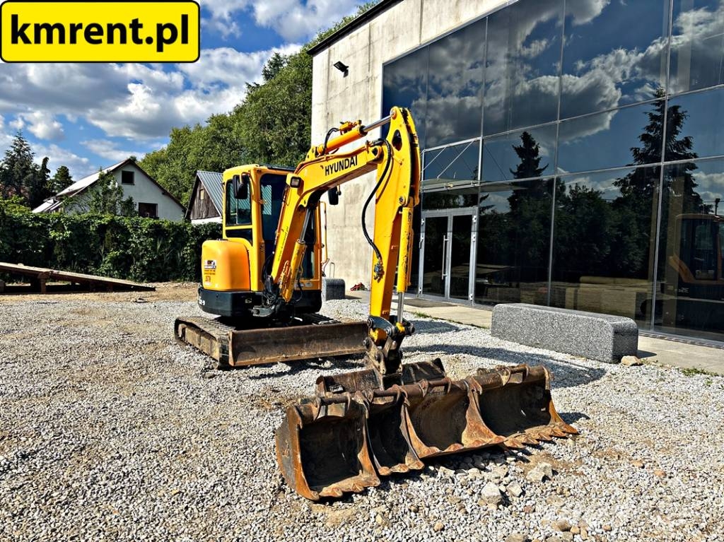 Hyundai ROBEX 35Z-9 MINI-KOPARKA 2015R. MTH: 3994 | JCB 80 Miniexcavadoras