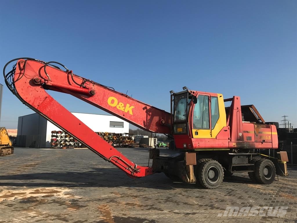 O&K MH 6.5  (For parts) حفارات بعجل