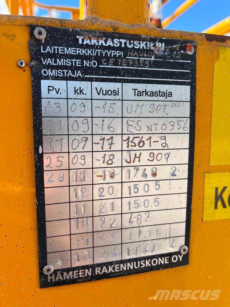 Haulotte Compact 12 Scheren-Arbeitsbühnen