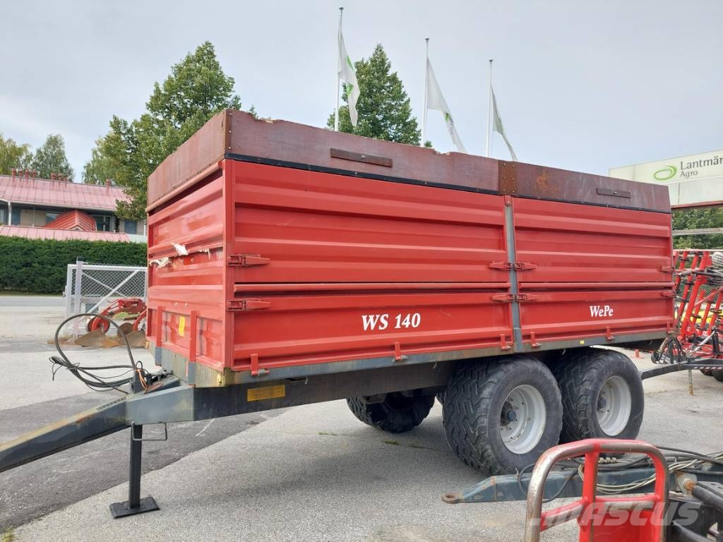 Wepe WS 140 Reboques Agrícolas basculantes