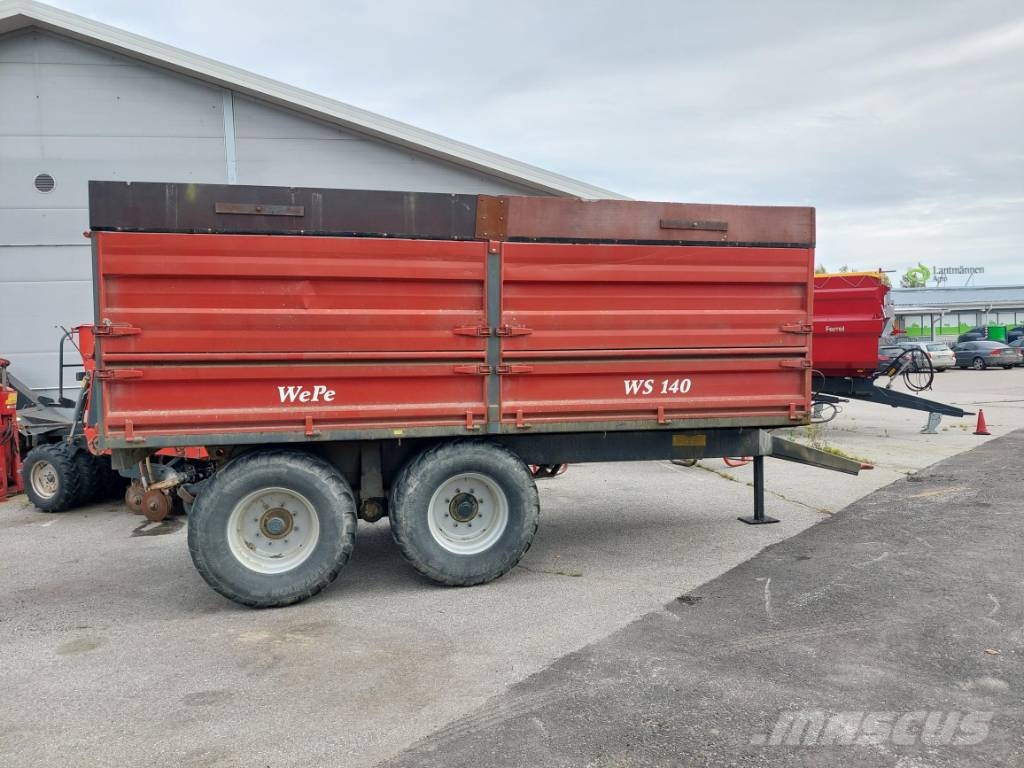 Wepe WS 140 Reboques Agrícolas basculantes