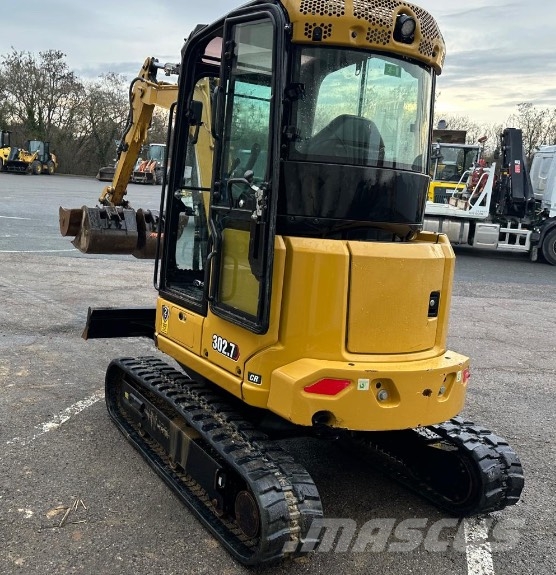 CAT 302.7 CR حفارات صغيرة أقل من 7 طن (حفارات صغيرة)