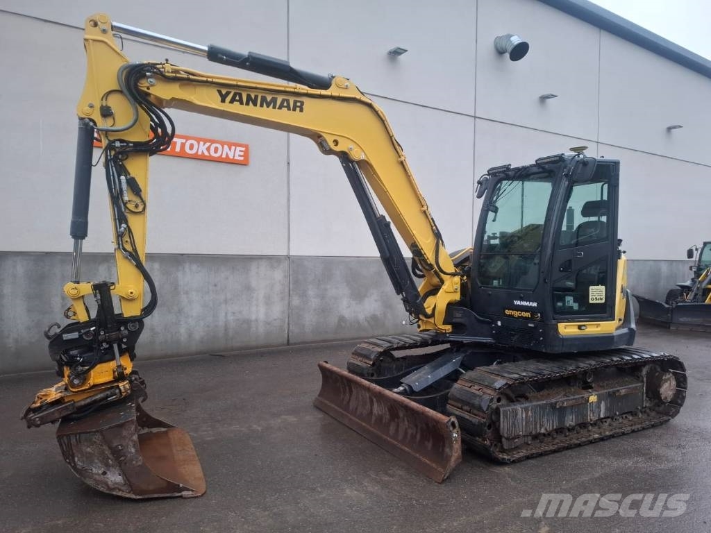 Yanmar SV 100-2A + LEICA 3D Средни екскаватори 7т - 12т