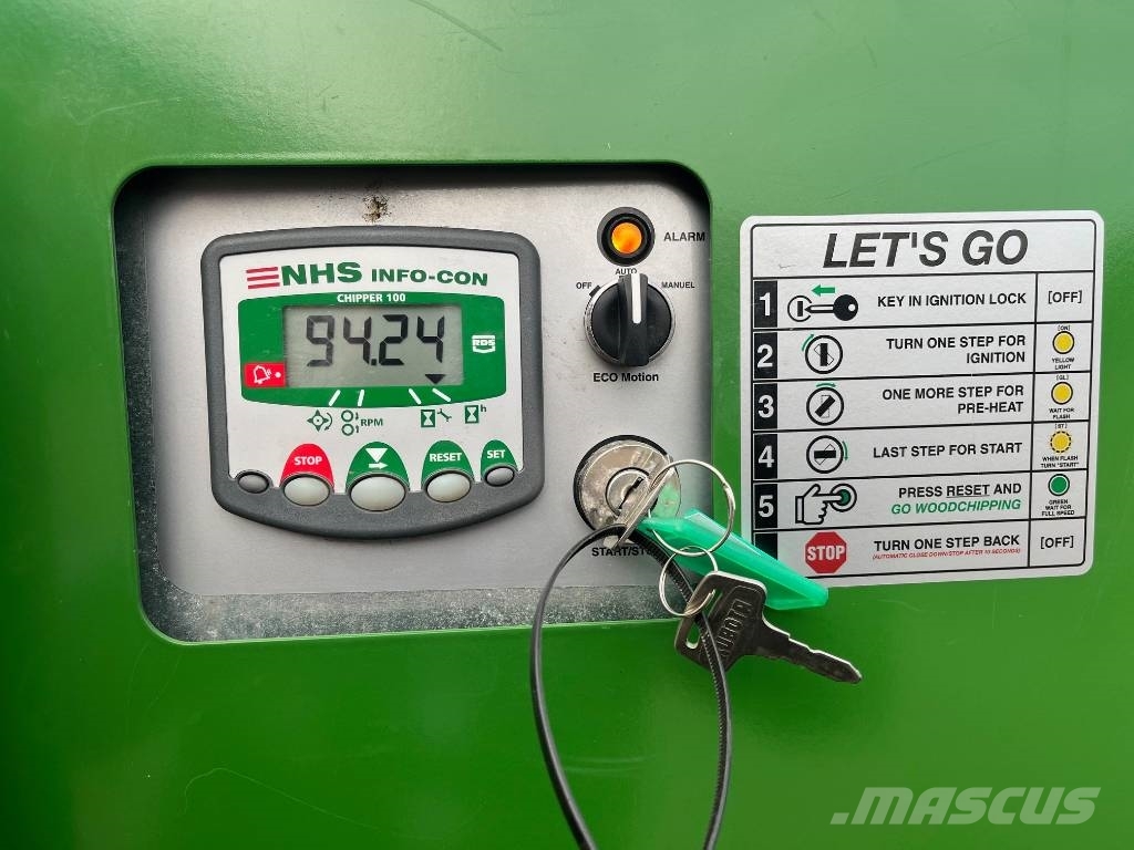 NHS 180 MW Legacy Trituradoras de madera