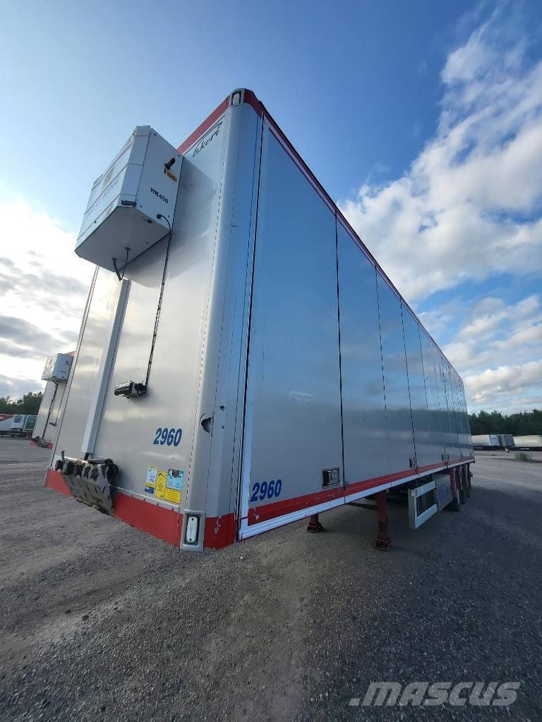 Ekeri BOX NORDIC LIFT نصف مقطورات ذات هيكل صندوقي