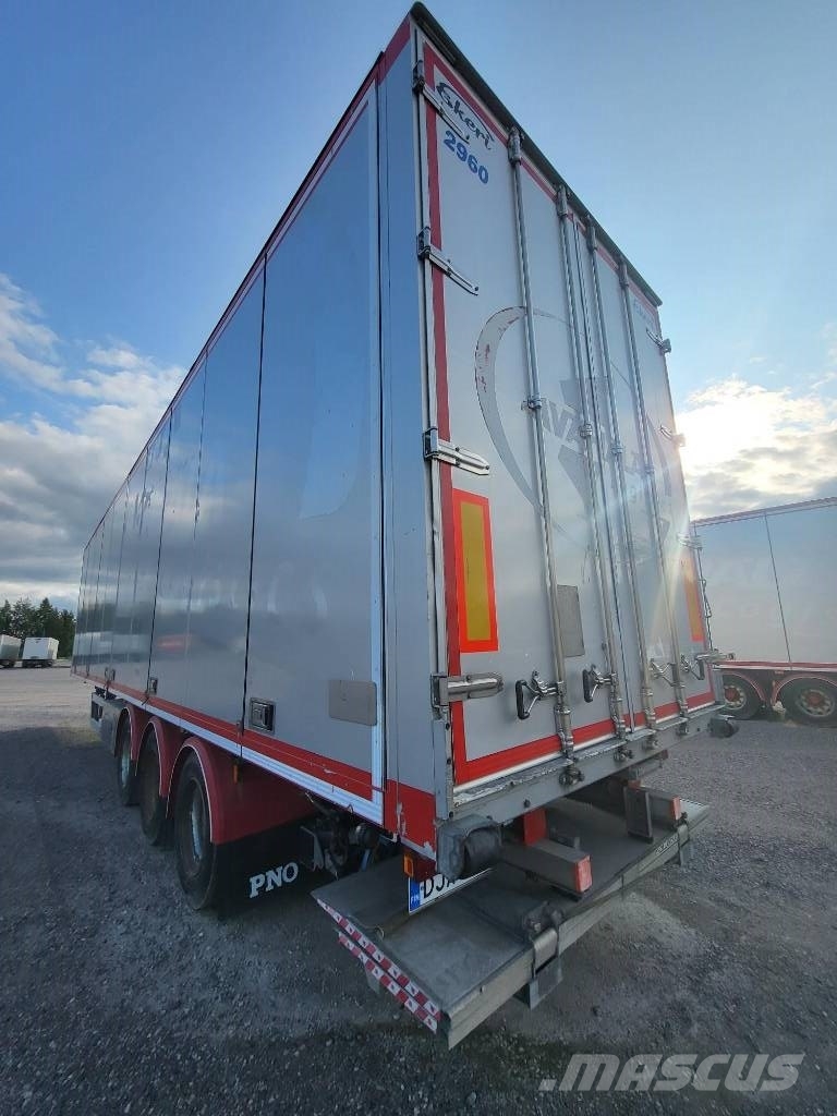 Ekeri BOX NORDIC LIFT نصف مقطورات ذات هيكل صندوقي