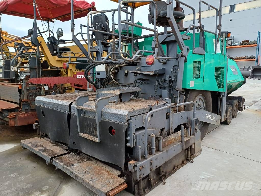 Vögele Super 1203 Asfalto klotuvai