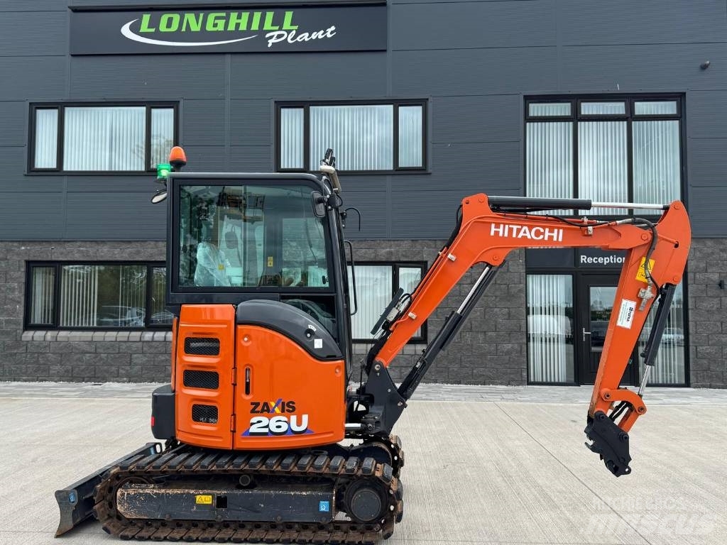Hitachi ZX 26 U-6CLR, 2023, Omagh, Tyrone, United Kingdom