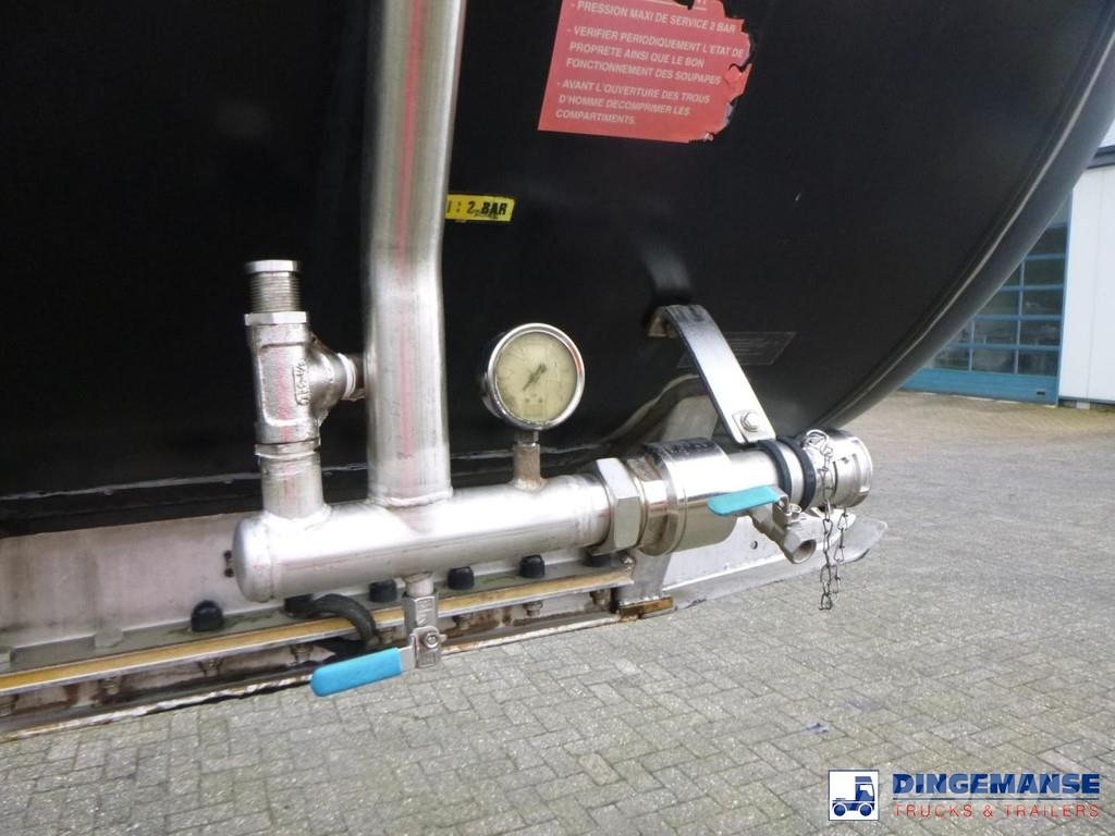 Magyar Bitumen tank inox 30 m3 / 1 comp Полуприцепы-Цистерны
