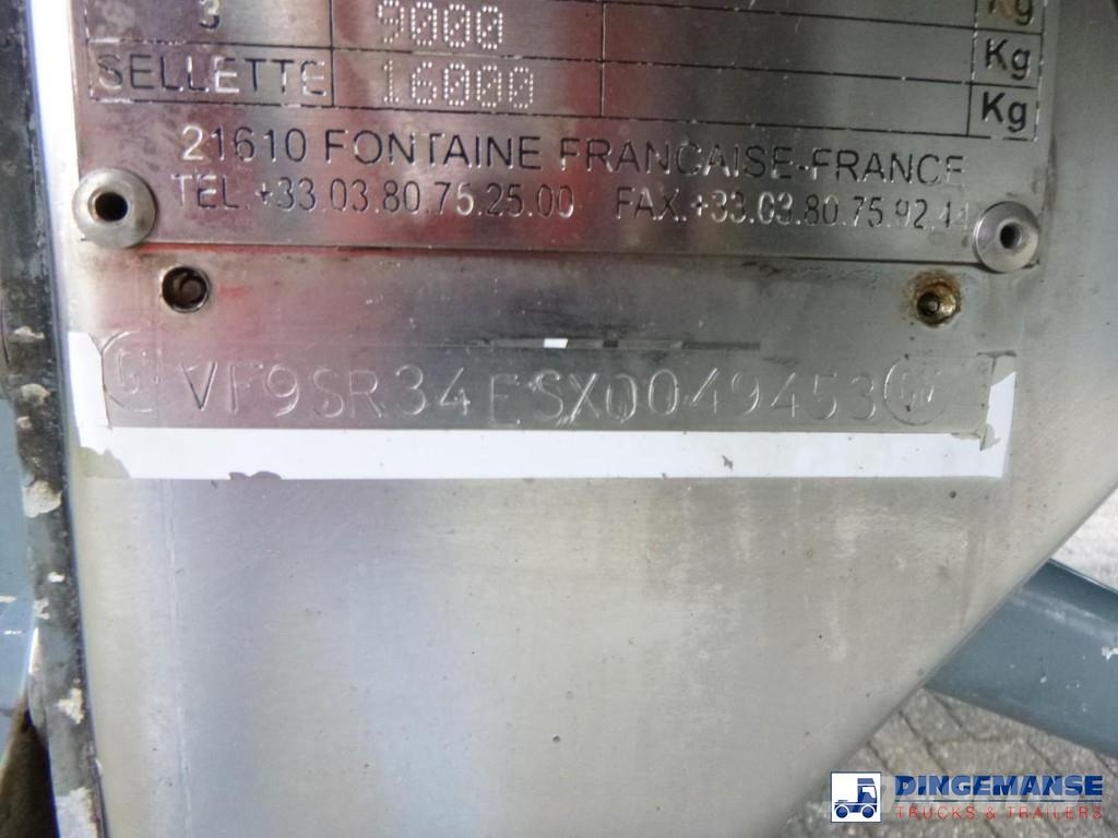 Magyar Bitumen tank inox 30 m3 / 1 comp Полуприцепы-Цистерны