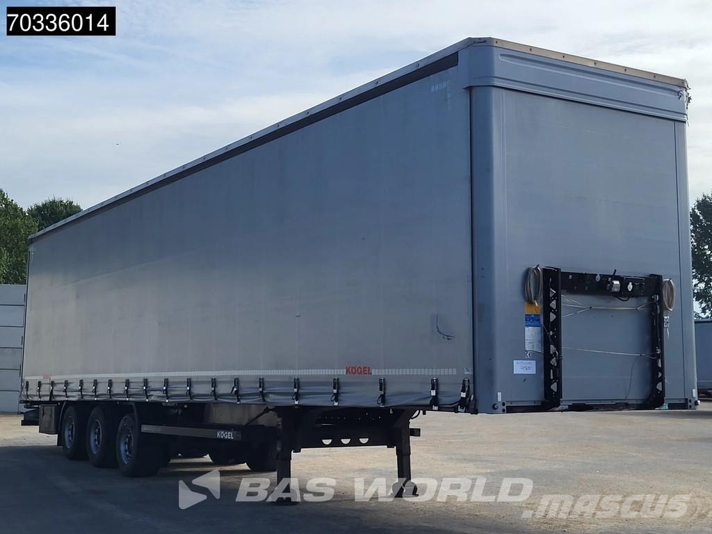 Kögel S24-1 3 axles APK 04/27 Lift Axle SAF نصف مقطورات بباب جانبي