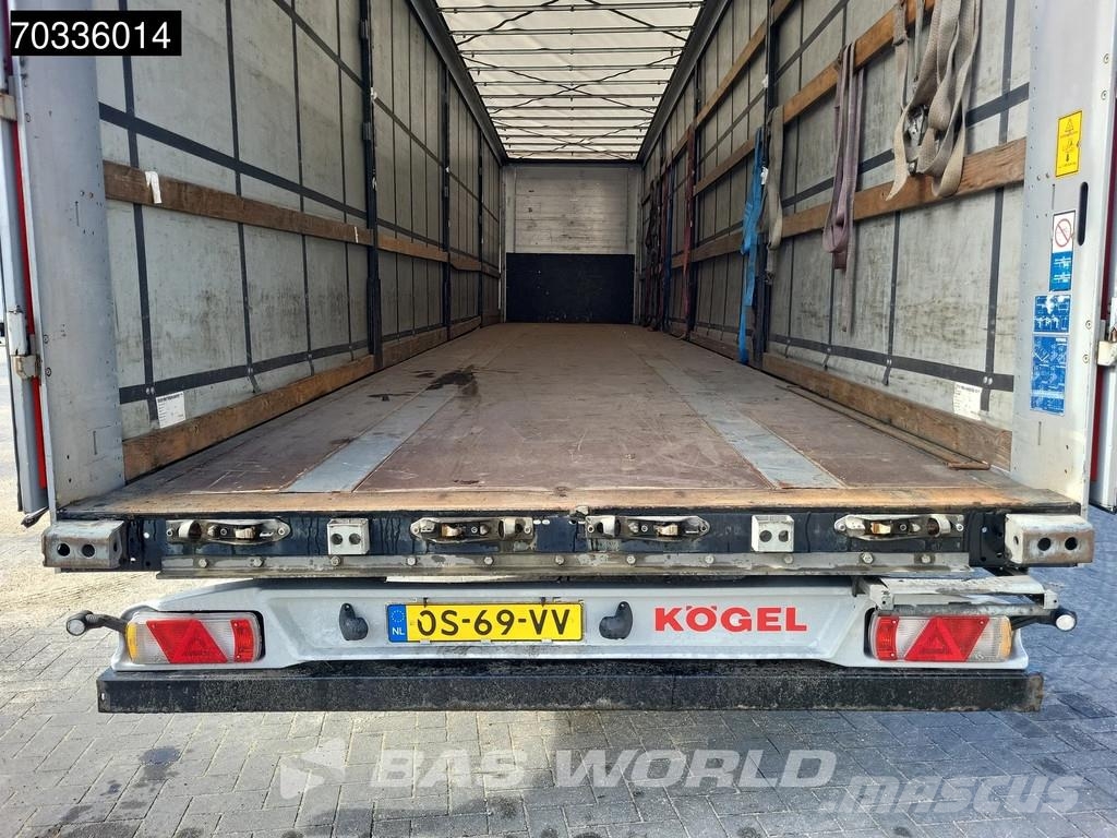 Kögel S24-1 3 axles APK 04/27 Lift Axle SAF Curtainsiderauflieger