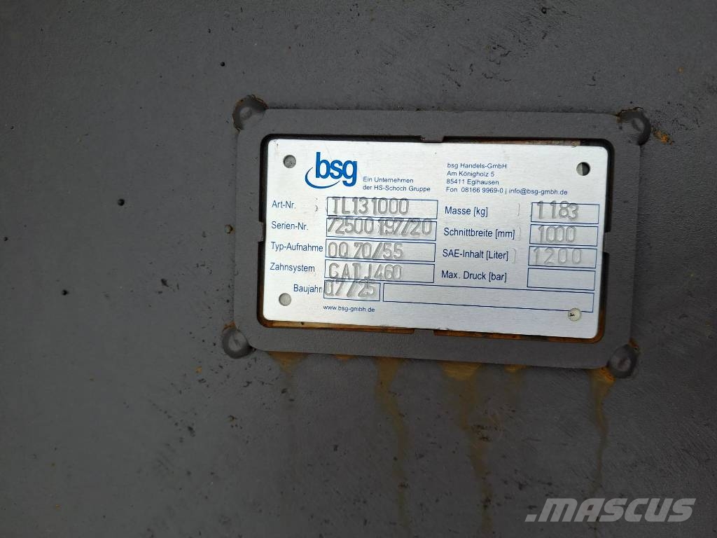  BSG Tieflöffel OQ70/55-1000 #6795 Excavator