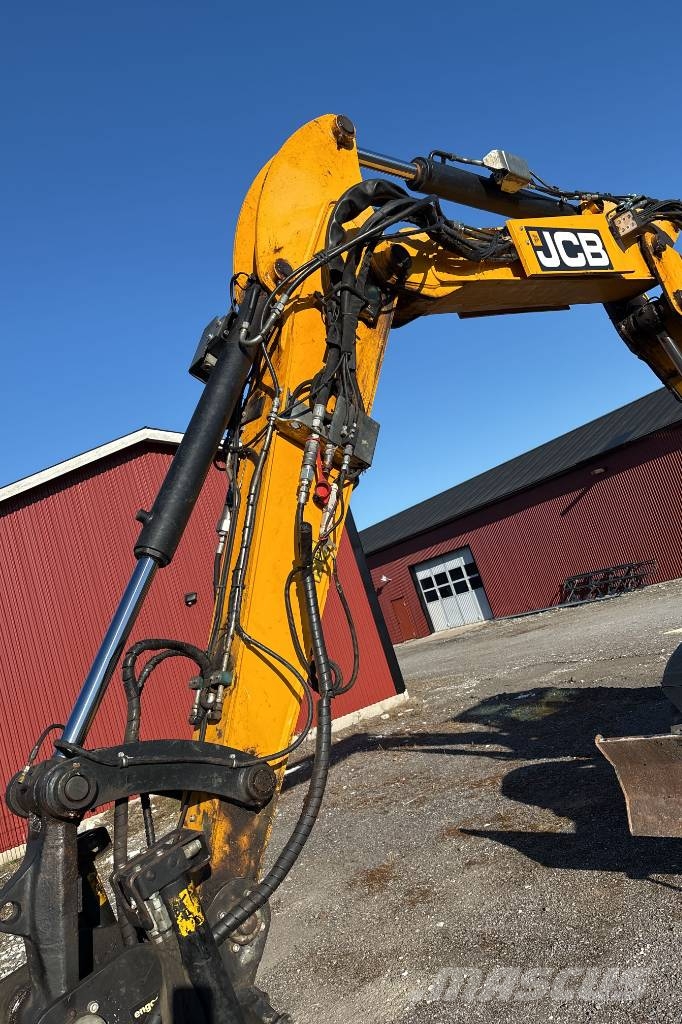 JCB Hydradig 110W inkl 3 skopor och Palmse kärra Hjulgrävare