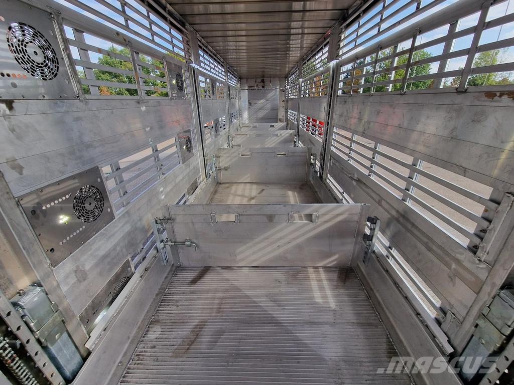 Pezzaioli NEW - 3 stock livestock - Water & Ventilation - St Dzīvnieku transportēšanas piekabes
