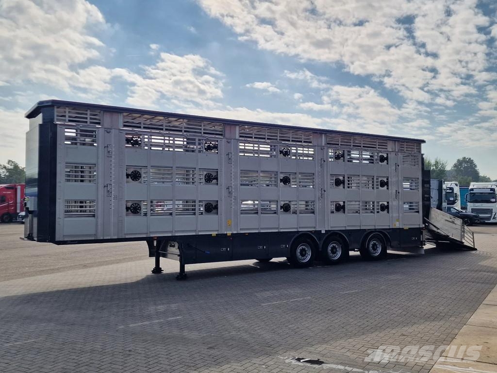 Pezzaioli NEW - 3 stock livestock - Water & Ventilation - St Dzīvnieku transportēšanas piekabes