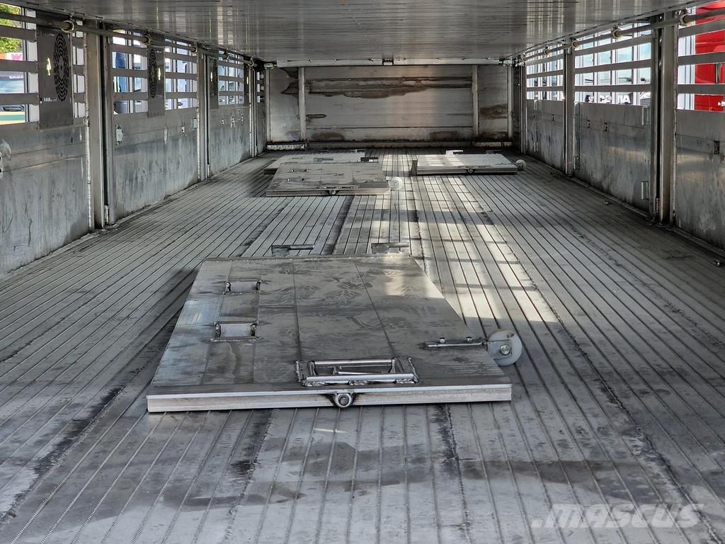 Pezzaioli NEW - 3 stock livestock - Water & Ventilation - St Dzīvnieku transportēšanas piekabes