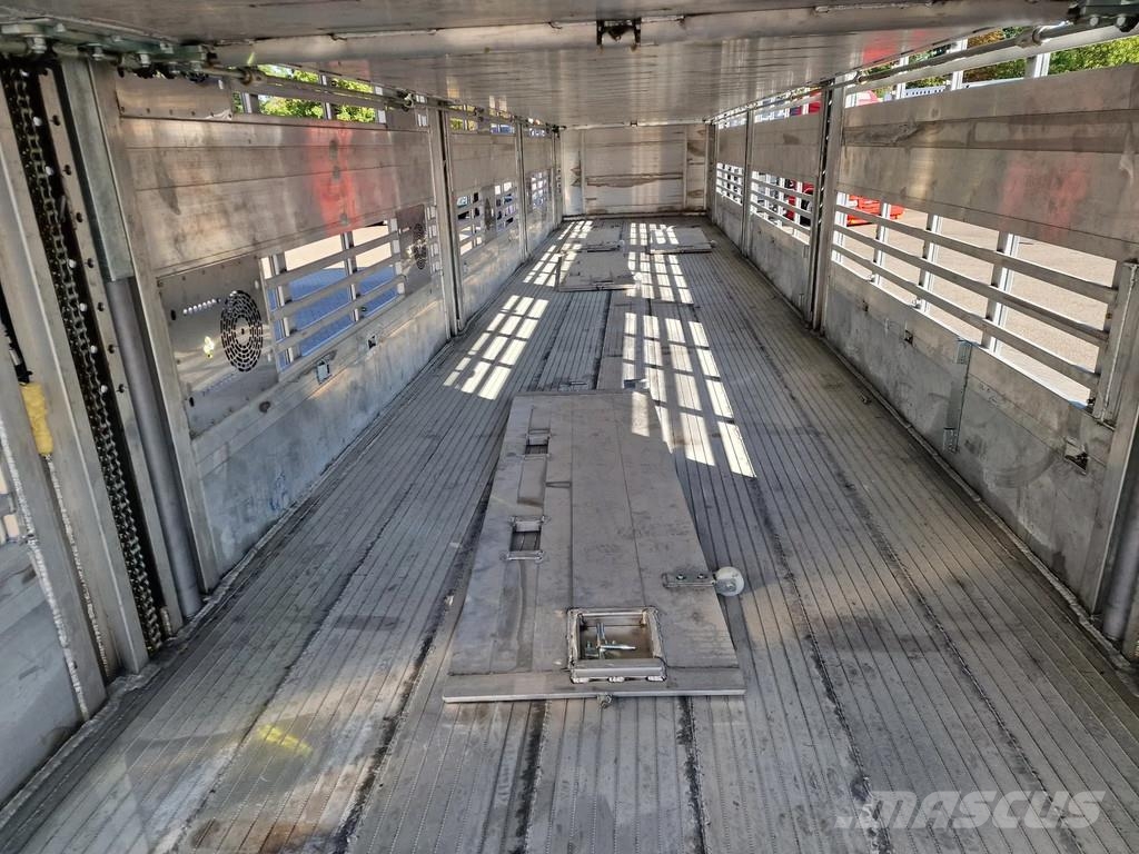 Pezzaioli NEW - 3 stock livestock - Water & Ventilation - St Dzīvnieku transportēšanas piekabes