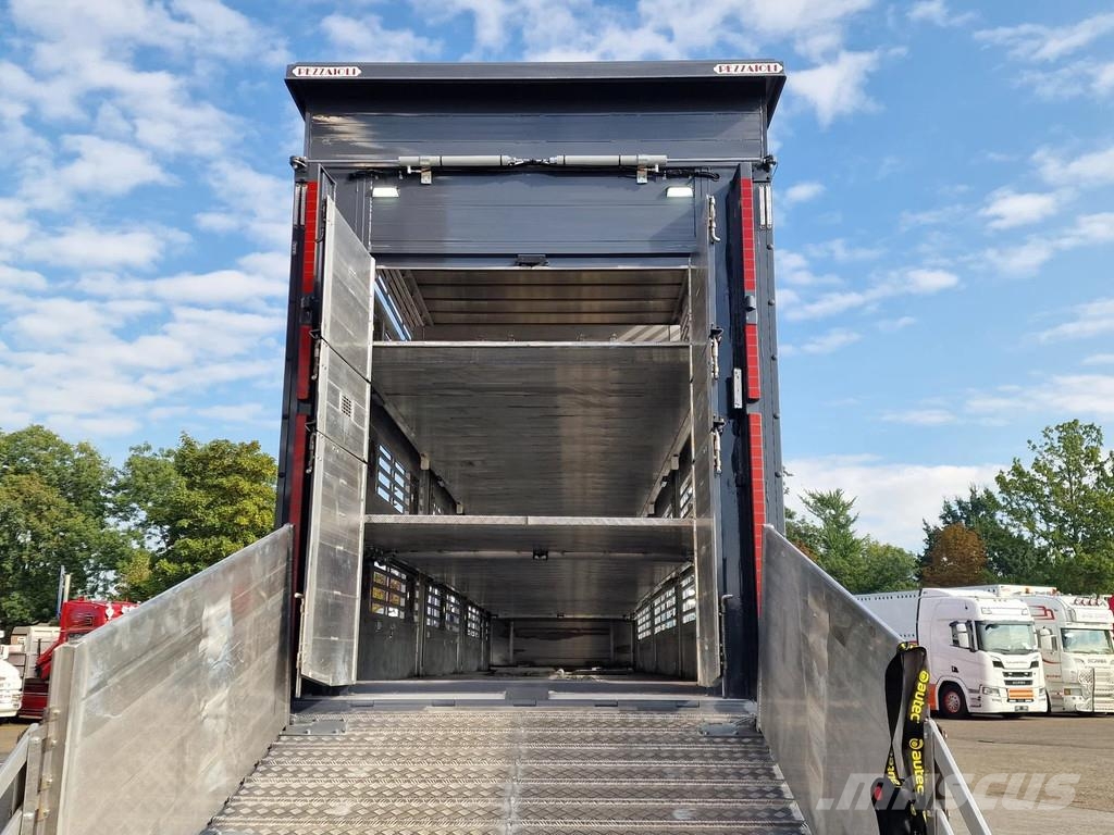 Pezzaioli NEW - 3 stock livestock - Water & Ventilation - St Dzīvnieku transportēšanas piekabes