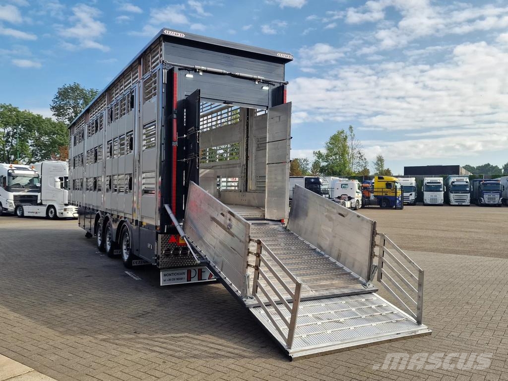 Pezzaioli NEW - 3 stock livestock - Water & Ventilation - St Dzīvnieku transportēšanas piekabes