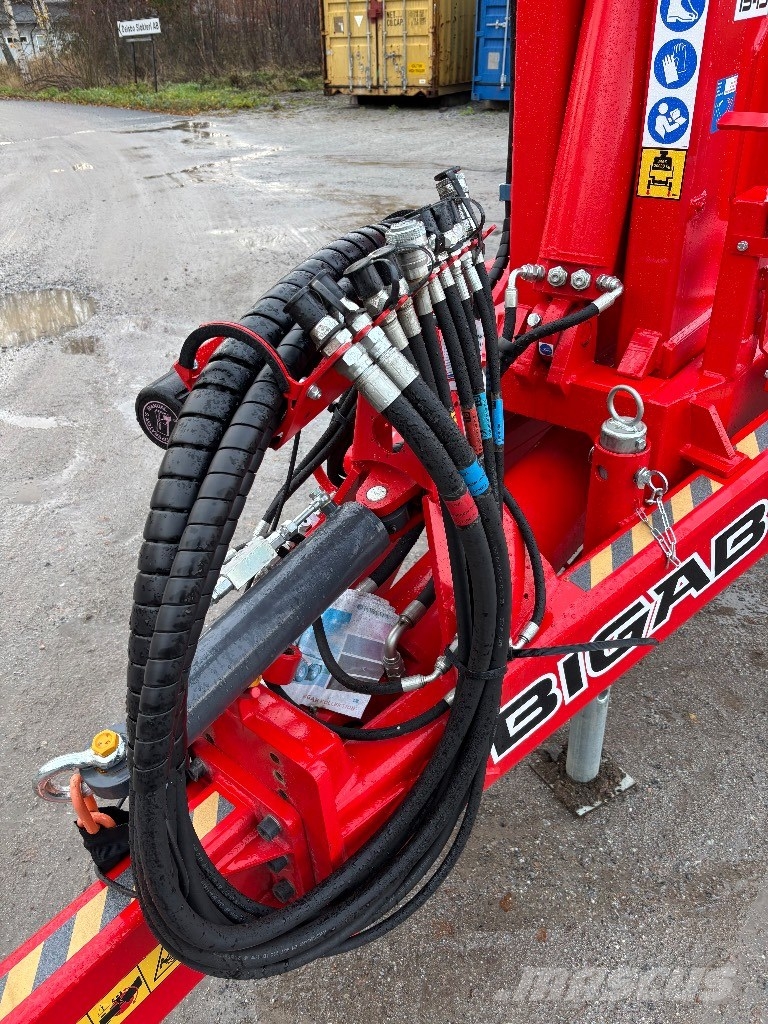 Bigab 15-19 Lastväxlare 후크 리프트 트레일러