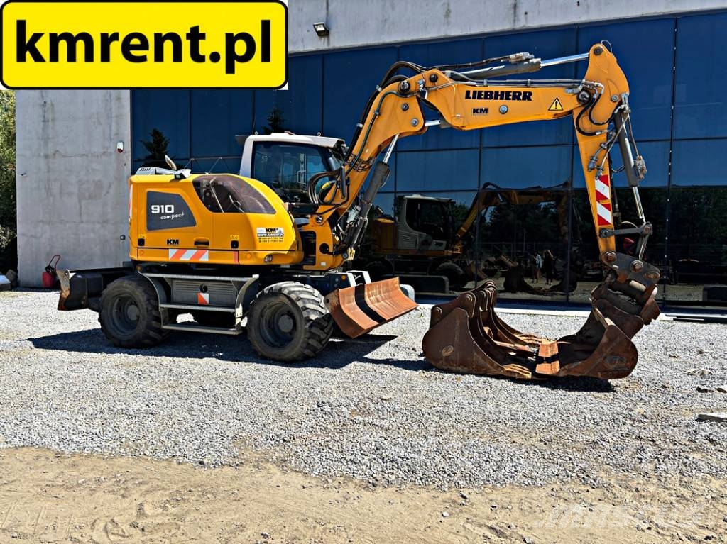 Liebherr A 910 Compact KOPARKA KOŁOWA 2019R. | CAT 315, 312 Excavadoras de ruedas
