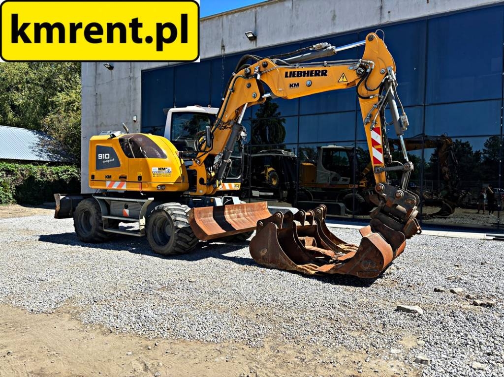 Liebherr A 910 Compact KOPARKA KOŁOWA 2019R. | CAT 315, 312 Excavadoras de ruedas