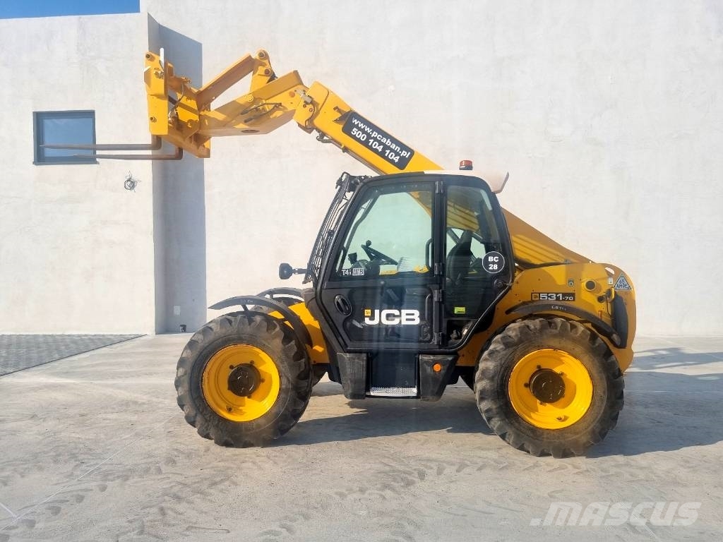 JCB 531-70, jak manitou 732 - BC28 Teleskoplæssere