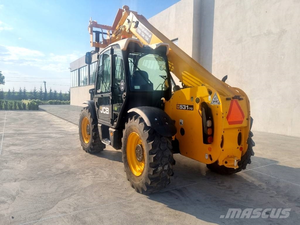JCB 531-70, jak manitou 732 - BC28 Teleskoplæssere