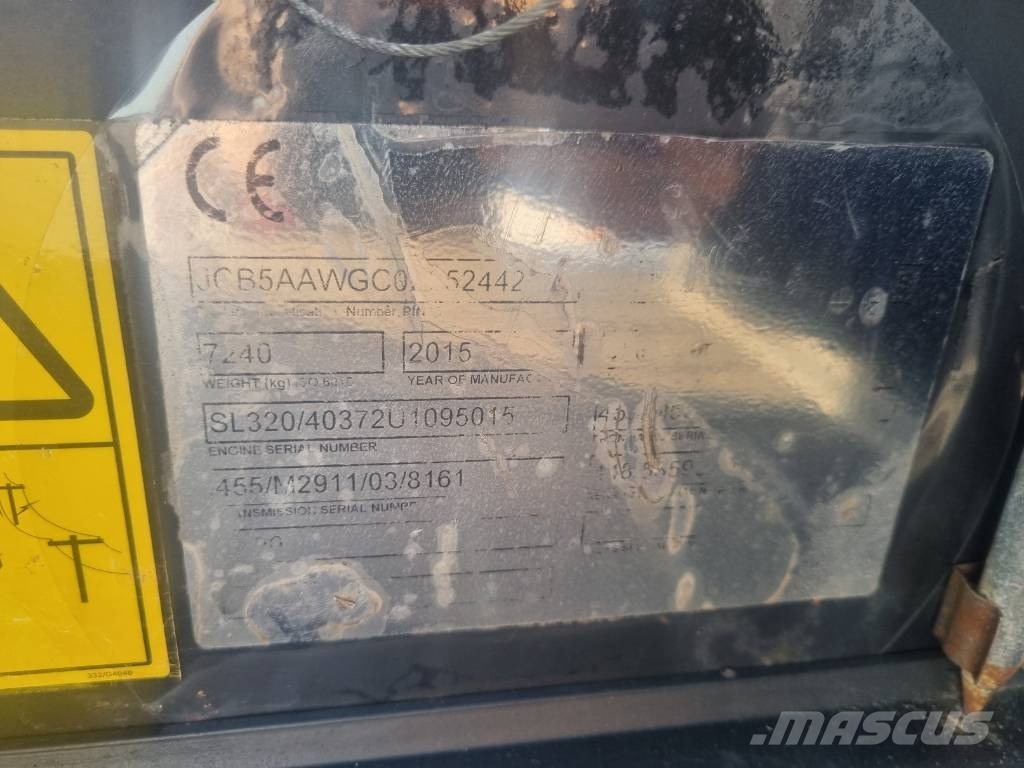 JCB 531-70, jak manitou 732 - BC28 Teleskoplæssere