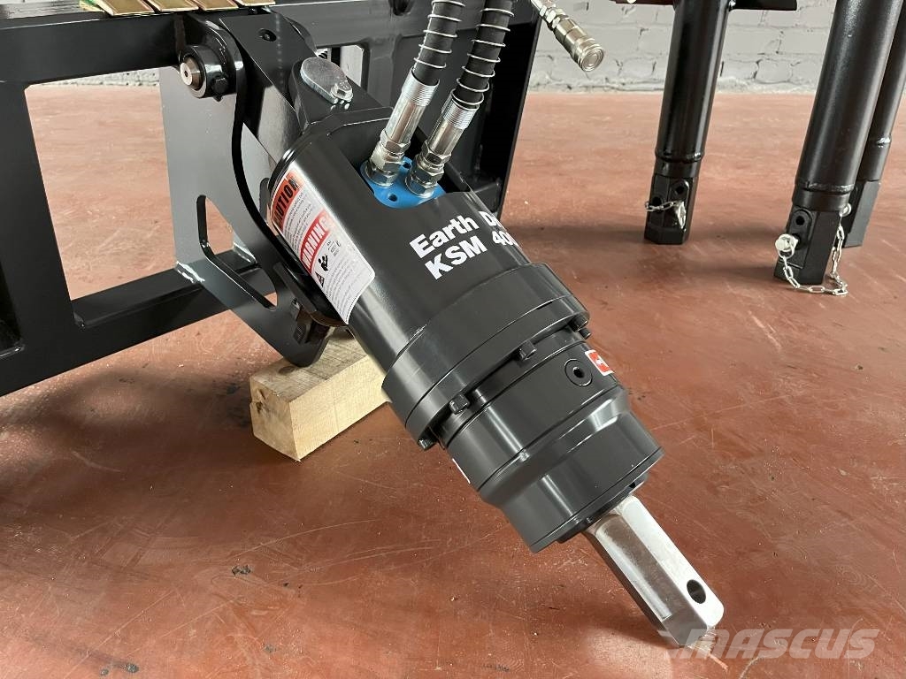 KSM Attachments Skid Steer Auger kit Τρυπάνια