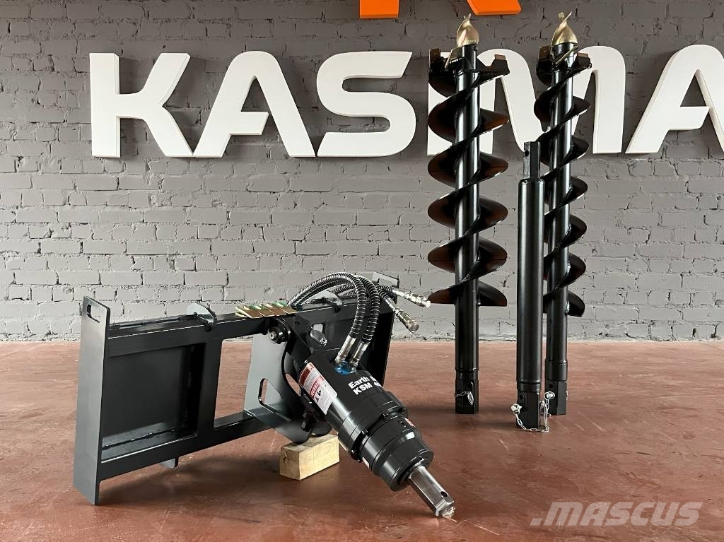 KSM Attachments Skid Steer Auger kit Τρυπάνια