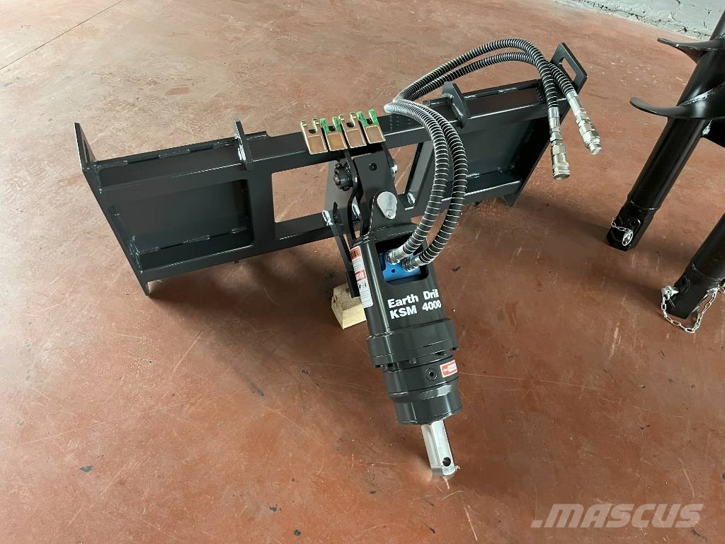 KSM Attachments Skid Steer Auger kit Τρυπάνια